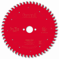Freud - Lame scie circulaire portative filaire/sans fil Ø160 2,2/1,6 AL20 Z52 tp -5° - F03FS09808 -FR06A001H