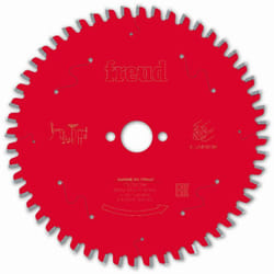 Freud - Lame pour scie circulaire portative Ø165 2,5/1,6 AL20 Z52 tp -5° - F03FS09809 -FR07A001H