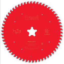 Lame de scie circulaire FREUD Spécial Alu - F03FS - Pour scie à onglets. Optimisée pour la coupe d'aluminium, cuivre, laiton  ...