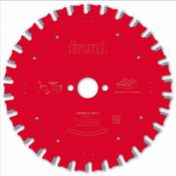 Freud - Lame pour scie circulaire portative Ø160 2/1,6 AL20 Z30 tpb 0° - F03FS09852 -FR06X001H
