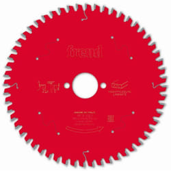 Lame pour scie circulaire portative Freud 190 2,6/1,6 AL30 Z56 tp 0° - F03FS09868 -FR13H002H