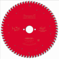 Lame pour scie circulaire portative FREUD - Ø216 2,8/1,8 AL30 Z64 TP -3° - F03FS09872 -FR16H001M