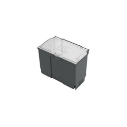 Bosch SystemBox Boîte de rangement Rectangulaire Polypropylène (PP) Noir, Gris