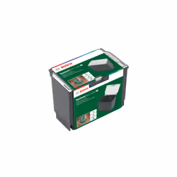 Bosch SystemBox Boîte de rangement Rectangulaire Polypropylène (PP) Noir, Gris