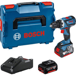 Bosch GSR 18V-60 C 1900 tr/min Noir, Bleu
