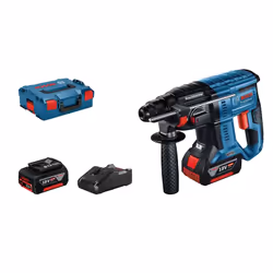 Bosch GBH 18V-21 PROFESSIONAL, SDS Plus, Noir, Bleu, Rouge, 2,1 cm, 1800 tr/min, 2 J, 5100 bpm