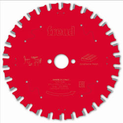 Lame pour scie circulaire portative FREUD - Ø165 2/1,6 AL20 Z30 TPB 0° - F03FS09853 -FR07X001H