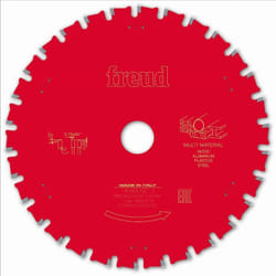 Freud - Lame pour scie circulaire portative Ø160 2/1,6 AL20 Z30 tpb 0° - F03FS10114 -FR06M001H