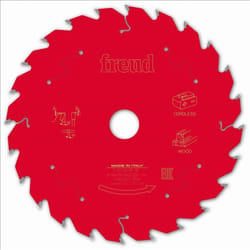Freud - Lame pour scie circulaire portative sans fil Ø160 1,45/1 AL20 Z24 ba 25° - F03FS10048 -FR05W015HC