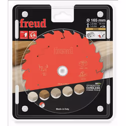 Lame de scie circulaire FREUD pour la coupe de bois massif - Pour scie à onglets. Optimisée pour la coupe de bois dur, bois t ...