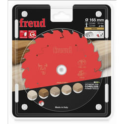 Freud - Lame pour scie circulaire portative sans fil Ø165 1,45/1 AL20 Z24 ba 25° - F03FS10052 -FR07W010HC