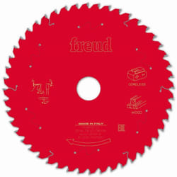 Freud - Lame pour scie circulaire portative sans fil Ø216 1,7/1,2 AL30 Z48 ba 5° - F03FS10062 -FR16W007MC