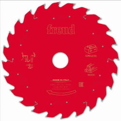 Freud - Lame pour scie circulaire portative sans fil Ø216 1,7/1,2 AL30 Z24 ba 25° - F03FS10070 -FR16W001TC