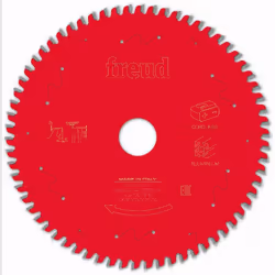 Lame pour scie circulaire portative sans fil FREUD - Ø216 2/1,4 AL30 Z66 TP 0° - F03FS10089 -FR16A002MC