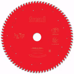 Lame de scie circulaire FREUD Spécial Alu - F03FS - Pour scie à onglets Optimisée pour la coupe d'aluminium, cuivre, laiton e ...