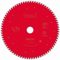Freud - Lame pour scie circulaire portative sans fil Ø250 2,4/1,8 AL30 Z78 tp 0° - F03FS10090 -FR23A002MC