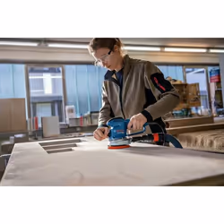 Bosch GEX 34-150 Professional Ponceuse orbitale aléatoire 12000 tr/min 24000 OPM Noir, Bleu, Gris, Rouge