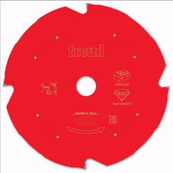 Lame de scie circulaire FREUD Spécial fibrociment et plaque de plâtre - F03FS - Pour scie portative Optimisée pour la coupe d ...