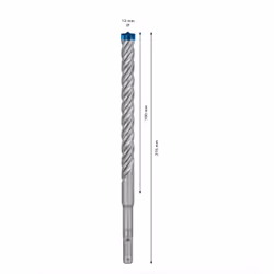 Foret à béton Bosch SDS PLUS-7X EXPERT; 13x150x215 mm