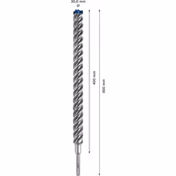 Bosch Expert SDS plus-7X Hammer drill bit 1 pièce(s) - Vue supplémentaire 8