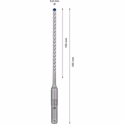 Foret à béton Bosch SDS-plus-7X; 5x100x165 mm; 10 unités - Vue supplémentaire 7