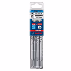 Bosch Expert Foret SDS plus-7X, Marteau perforateur, Hammer drill bit, 1 cm, 165 mm, Béton, pierre, 10 cm