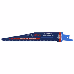 Bosch 2 608 900 378, Lames de scie sabre, Verre, Acier, Acier fin au carbone, Bleu, 10 cm, 3 mm