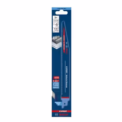 Bosch 2 608 900 381 Lame de scie sauteuse, à chantourner et sabre Lames de scie sabre Carbone 3 pièce(s)