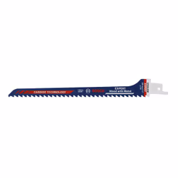 Bosch 2 608 900 384, Lames de scie sabre, Bois de construction avec clous, Bois avec clous, Acier fin au carbone, Bleu, 14 cm ...