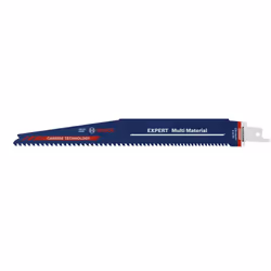 Bosch S 1156 XHM, Lames de scie sabre, Fonte, Fibre de verre, Plastique, Bois, Bois avec clous, Acier fin au carbone, Bleu, R ...