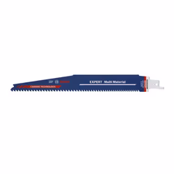 Bosch 2 608 900 393, Lames de scie sabre, Fonte, Bois de construction avec clous, Plastique, Bois avec clous, Carbone, Bleu, ...