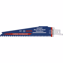 Bosch 2 608 900 397, Lames de scie sabre, Bois de construction avec clous, Bois dur, Bois, Bois avec clous, Acier fin au carb ...