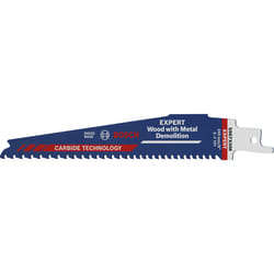 Bosch 2 608 900 397 Lame de scie sauteuse, à chantourner et sabre Lames de scie sabre Acier fin au carbone 10 pièce(s)