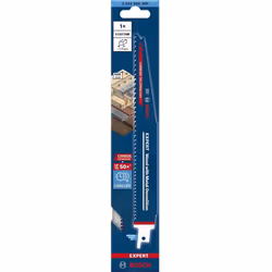 Bosch Expert 2608900398, Lame de scie à guichet, Bois dur, Plastique, Bois, Bois avec clous, Acier fin au carbone, Bleu, 17,5 ...