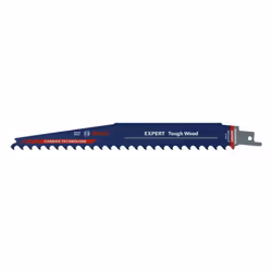 Bosch 2 608 900 403, Lames de scie sabre, Bois, Carbone, Bleu, 17,5 cm, 8 mm