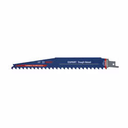 Bosch 2 608 900 405, Lames de scie sabre, Bois de construction, Carbone, Bleu, 17,5 cm, 8 mm