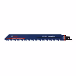 Bosch 2 608 900 414, Lames de scie sabre, Brique, Carbone, Bleu, Rouge, 19 cm, 1,27 cm