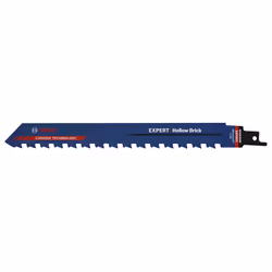 Bosch Expert 2 608 900 415, Lames de scie sabre, Brique, Acier fin au carbone, Bleu, 19 cm, 1,27 cm