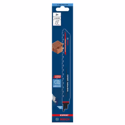Bosch Expert 2 608 900 415 Lame de scie sauteuse, à chantourner et sabre Lames de scie sabre Acier fin au carbone 3 pièce(s)