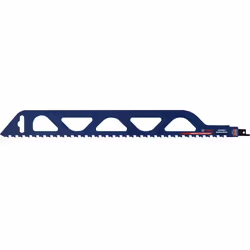 Bosch Expert S 2243 HM, Lames de scie sabre, Brique, Carbone, Bleu, Pointe au carbure de tungstène (TCC), 40,5 cm