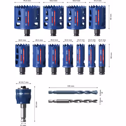 Bosch 2 608 900 447 scie de forage Perceuse 11 pièce(s)