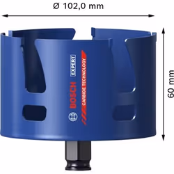 Scie cloche Bosch EXPERT CONSTRUCTION MATERIAL; 102 mm - Vue supplémentaire 4