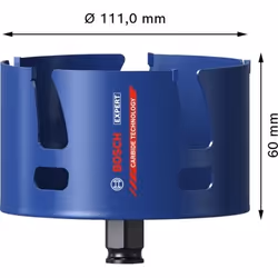 Scie cloche Bosch EXPERT CONSTRUCTION MATERIAL; 111 mm - Vue supplémentaire 4