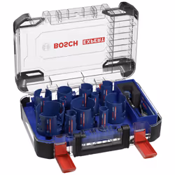 Jeu de scie Bosch EXPERT CONSTRUCTION MATERIAL; 20-76 mm; 15 unités