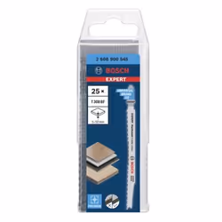 Bosch T 308 BF, Lames de scie sauteuse, Bois abrasif, Bois dur, Plastique, Bimétal, Acier inoxydable, 5 cm, 2 mm