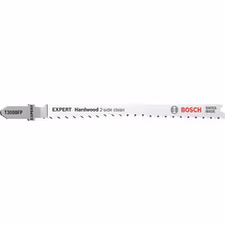 Bosch T 308 BFP, Lames de scie sauteuse, Panneau laminé, Plaque de plâtre, Bimétal, Acier inoxydable, 2 mm, 5 cm