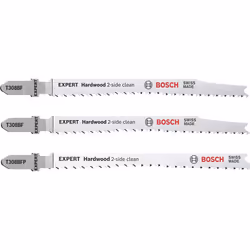 Bosch 2 608 900 549, Lames de scie sauteuse, Bimétal, Gris, 5 cm, 11,7 cm, 3 pièce(s)