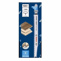 Bosch 2 608 900 553 Lame de scie sauteuse, à chantourner et sabre Lames de scie sauteuse Acier fin au carbone 100 pièce(s) - Vue supplémentaire 6