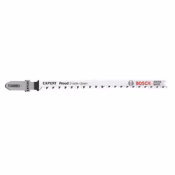 Bosch T 308 BO, Lames de scie sauteuse, Contre-plaqué, Bois tendre, Bois, Acier fin au carbone, Acier inoxydable, 2,2 mm, 5 c ...