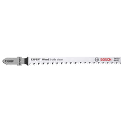 Bosch 2 608 900 558 Lame de scie sauteuse, à chantourner et sabre Lames de scie sauteuse Acier fin au carbone 5 pièce(s)